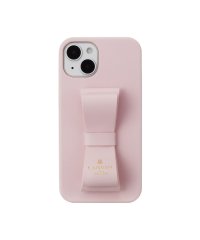 LANVIN en Bleu(Smartphone case)/Slim Wrap Case Stand & Ring Ribbon for iPhone 14 [ Sakura Pink ]/504922531