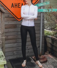 Lace Ladies/レースレディース Lace Ladies ロングファスナーフィットネス水着 セパレート/504922708