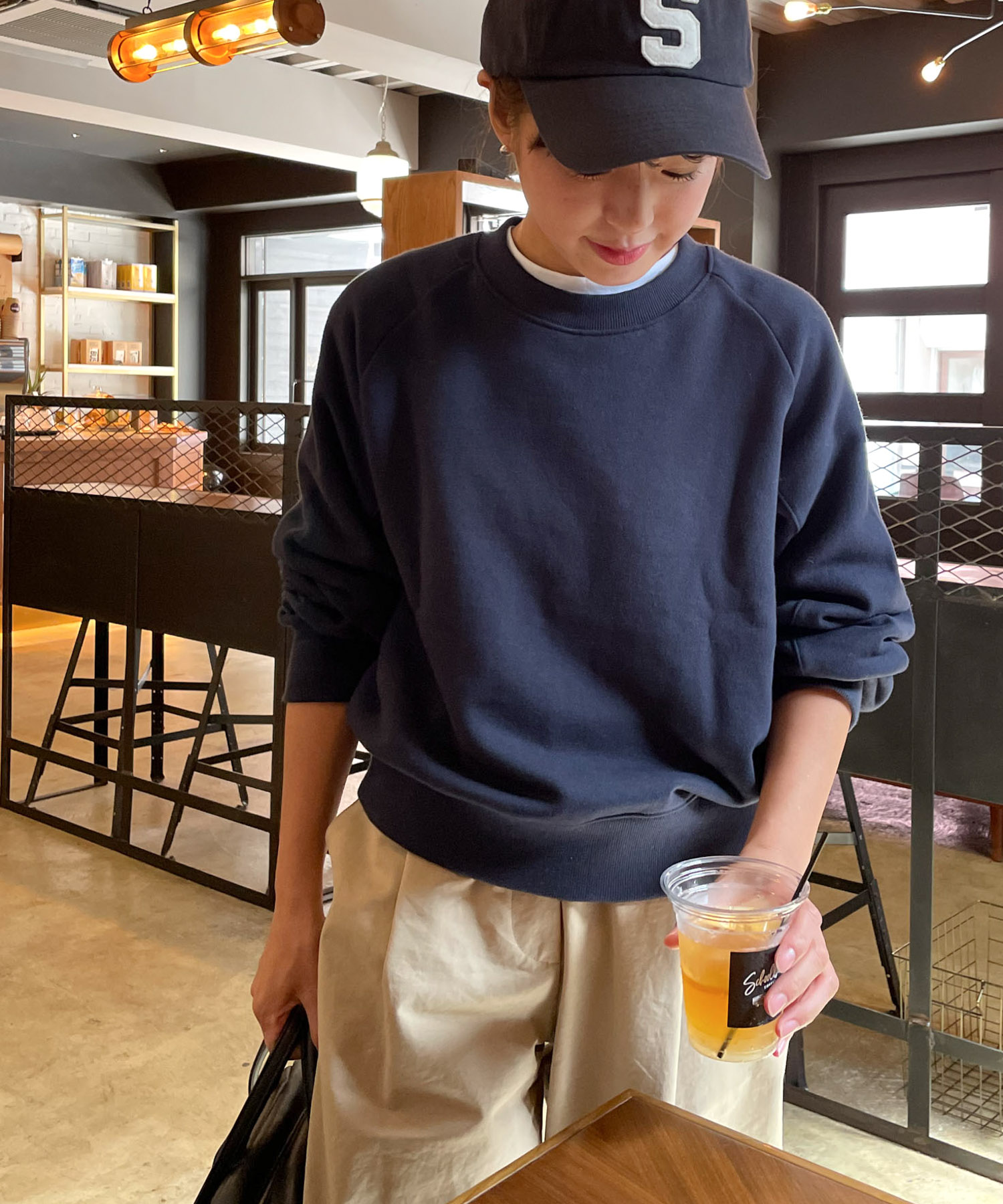 美品 CANAL JEAN choice_cnl DUNE刺繍裏毛トレーナー キャナルジーン CANAL JEAN 【ユニセックス】choice_cnl