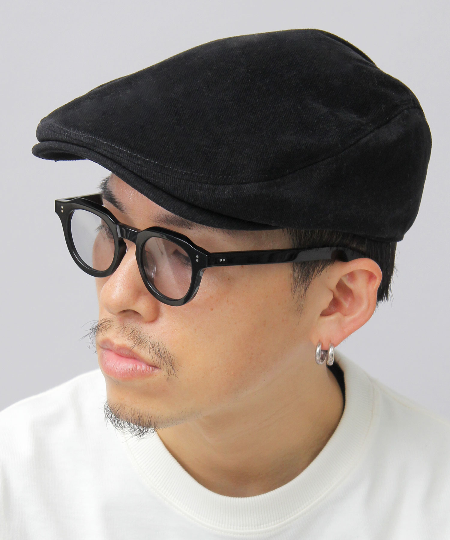 theredthread ハンチング帽 HarrisTweed （ハリスツイード） ハンチングマルゼ ハンチング