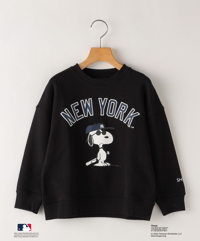 セール】SHIPS KIDS:85～95cm / スヌーピー×MLB スウェット
