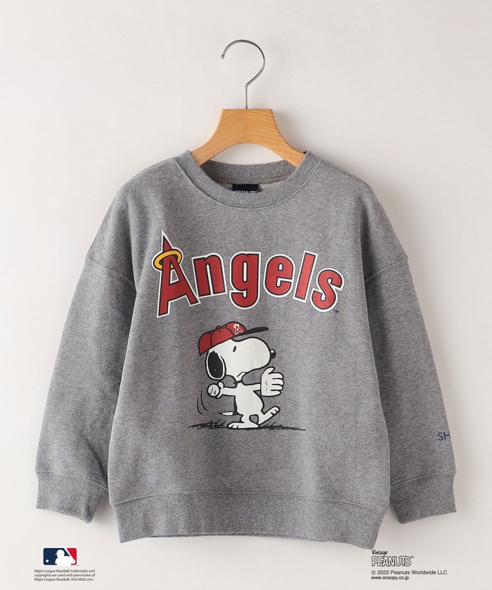セール】SHIPS KIDS:85～95cm / スヌーピー×MLB スウェット