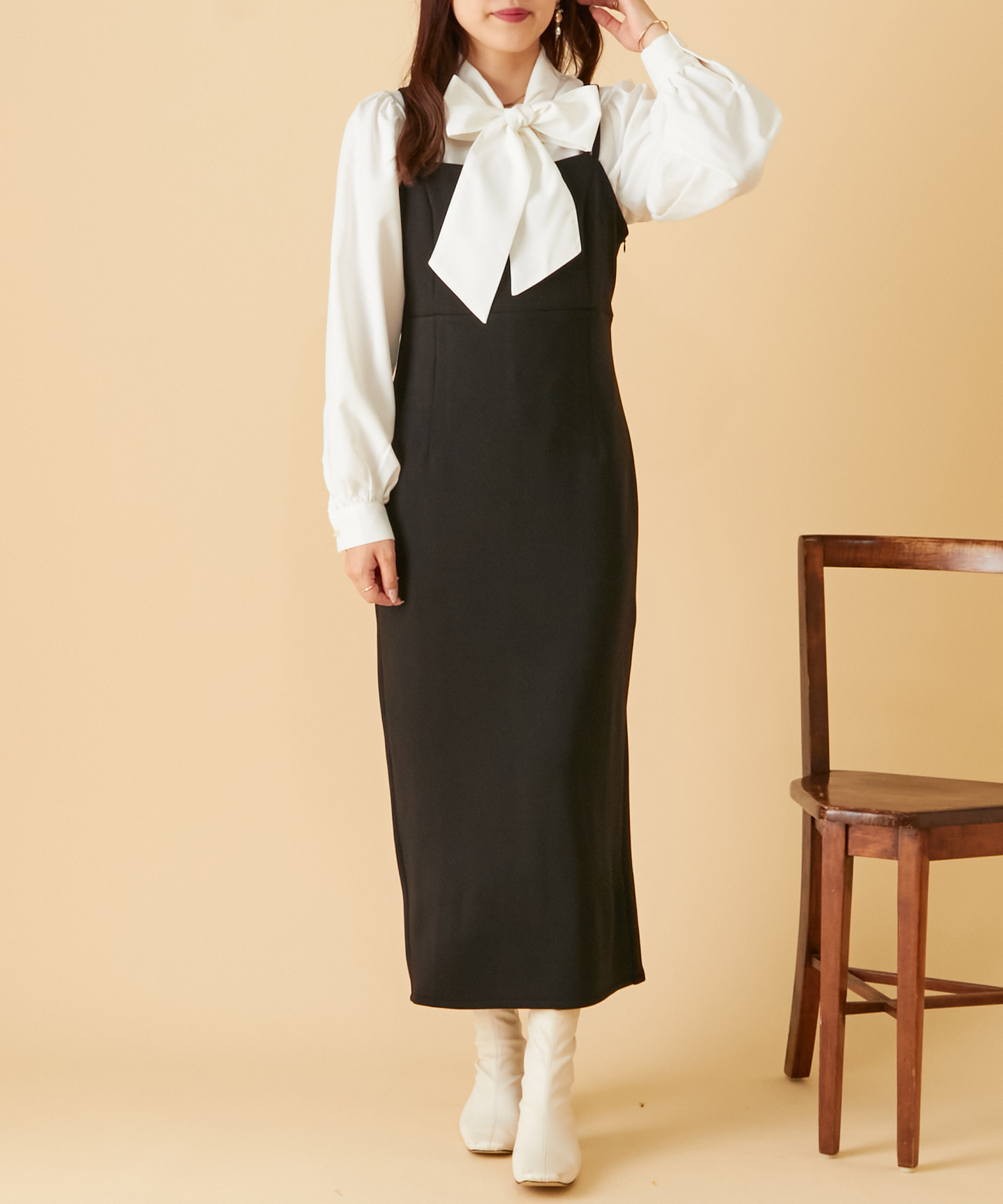 【Miss Patina】モッズ スタイル Aライン ワンピース Miss Patina】モッズ スタイル Aライン ワンピース