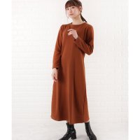 Lace Ladies/レースレディース Lace Ladies 無地裏起毛ロングワンピース/504926317