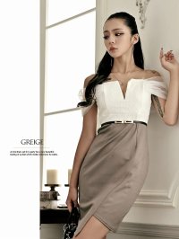 Rew-You/DaysPiece 韓国ドレス 袖付き スカートセットアップ 二の腕カバー 上品/504927917