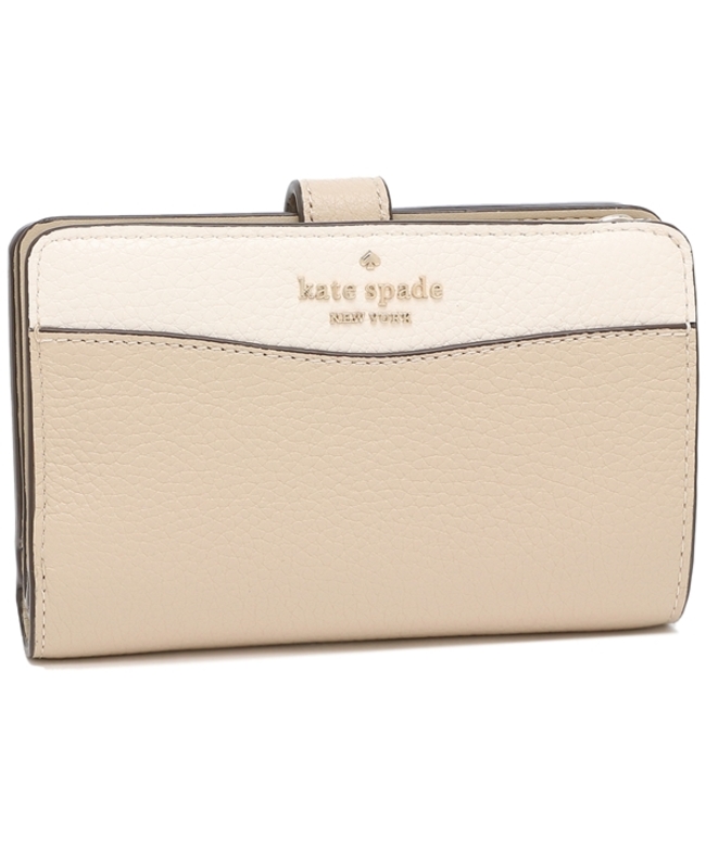 kate spade ミニ財布 ミニウォレット ベージュ