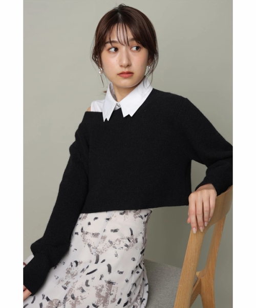 デコルテ Rirandture 堀田茜 小嶋陽菜の通販 by asuka shop|リランドチュールならラクマ - Rirandture リランドチュール レイヤード抜けニット リなどが デコルテ Rirandture 堀田茜 小嶋陽菜の通販 by asuka shop|リランドチュールならラクマ - Rirandture リランドチュール レイヤード抜けニット リなどが