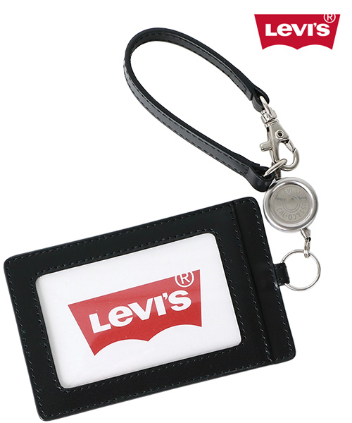 K389 未使用☆ バリー カードケース レザー 定期入れ 名刺入れ 通勤 通学 クーポン】マルカワ MARUKAWA 【Levi's】リーバイス レザーパス