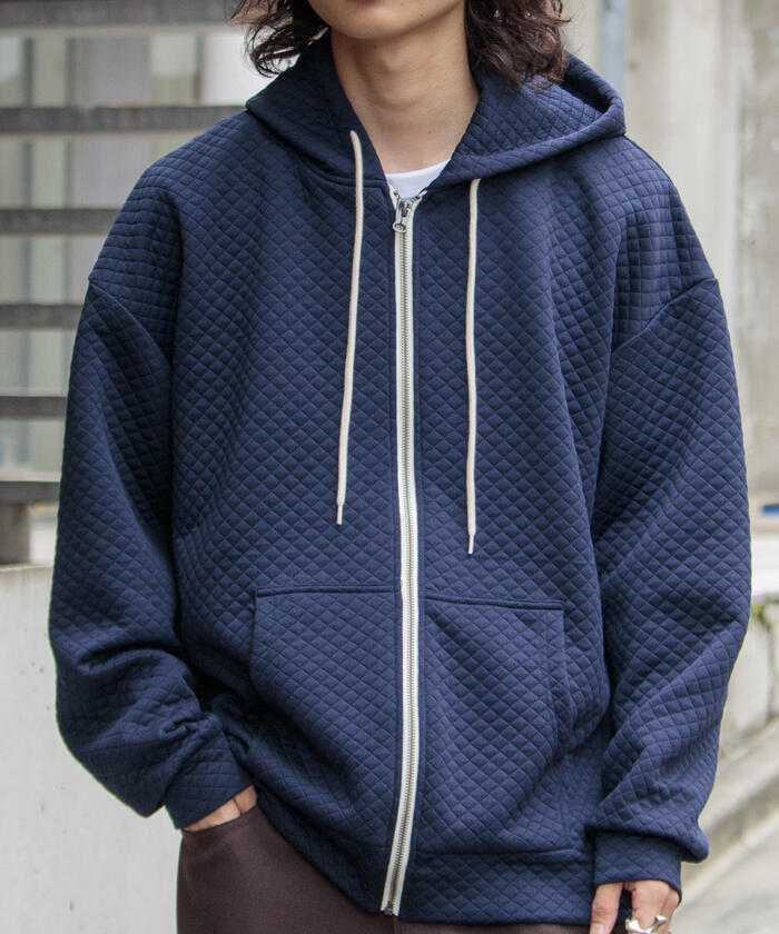 セール 30%OFF】【GLOSTER/グロスター】キルティングパーカー