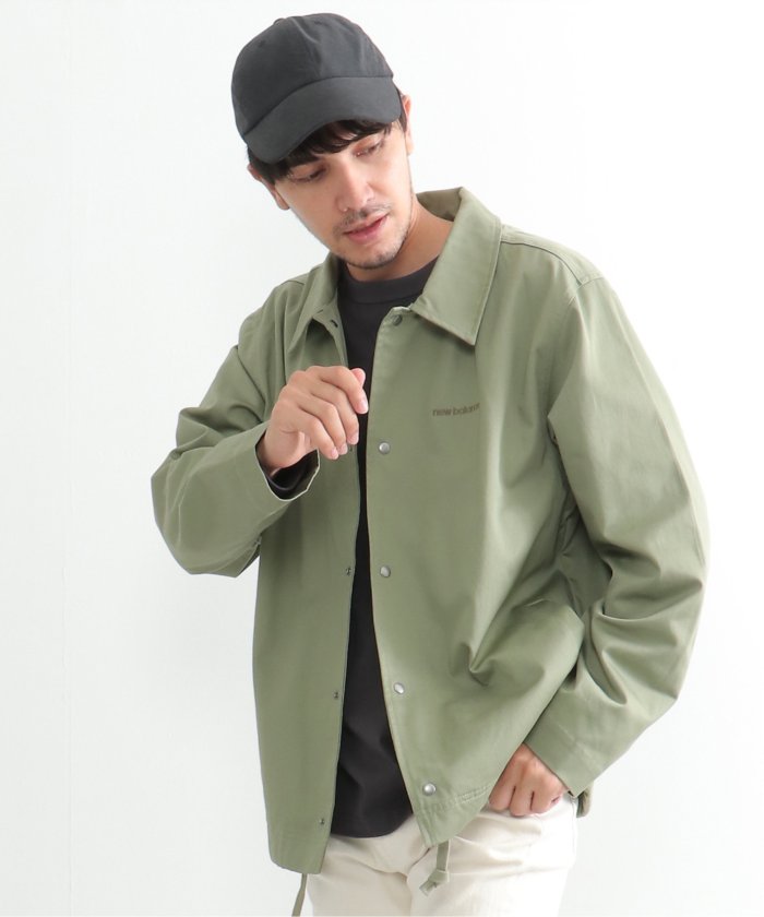 洗濯機で洗える】New Balance ニューバランス コーチジャケット 洗濯機で洗える】New Balance ニューバランス コーチジャケット