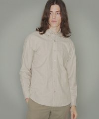 MACKINTOSH LONDON/【YAK COTTON】ビエラストライプシャツ/504885192