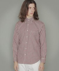 MACKINTOSH LONDON/【YAK COTTON】ビエラギンガムチェックシャツ/504885193