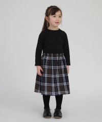 FITH/フィス FITH カットソー×ネルチェック ひざ丈切り替えワンピース/504945365