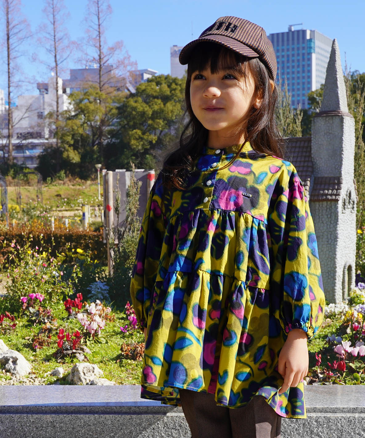 FITH Made With LIBERTY FABRIC FLORAL IMPRESSION Blouse