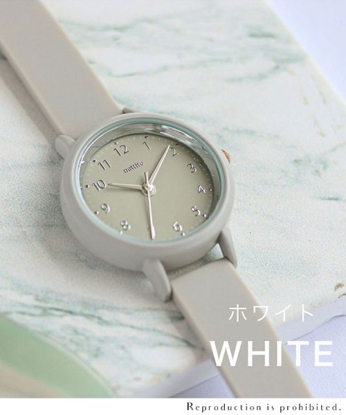 価格は安く SUNVENレディース腕時計ホワイト可愛い時計スポーツウオッチシリコン