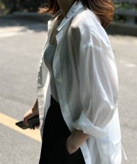 Forcement/フォースメント Forcement バックリボンシアーシャツ/504940663
