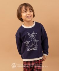 KP BOY/KPBOY(ケーピーボーイ)【TOM and JERRY/トムとジェリー】刺繍裏毛トレーナー(100~130)/504903956