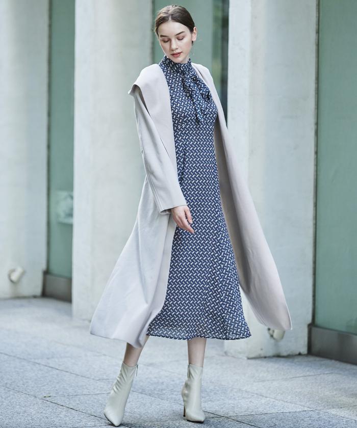 ウールライクロングフードコート(504939081) | AND COUTURE(AND ウールライクロングフードコート(504939081) | AND COUTURE(AND