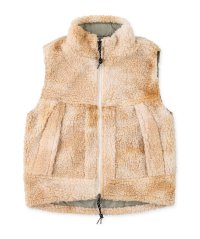 DENIM DUNGAREE/デニムダンガリー DENIM DUNGAREE ボア レベル7 リバーシブル ベスト/504945376