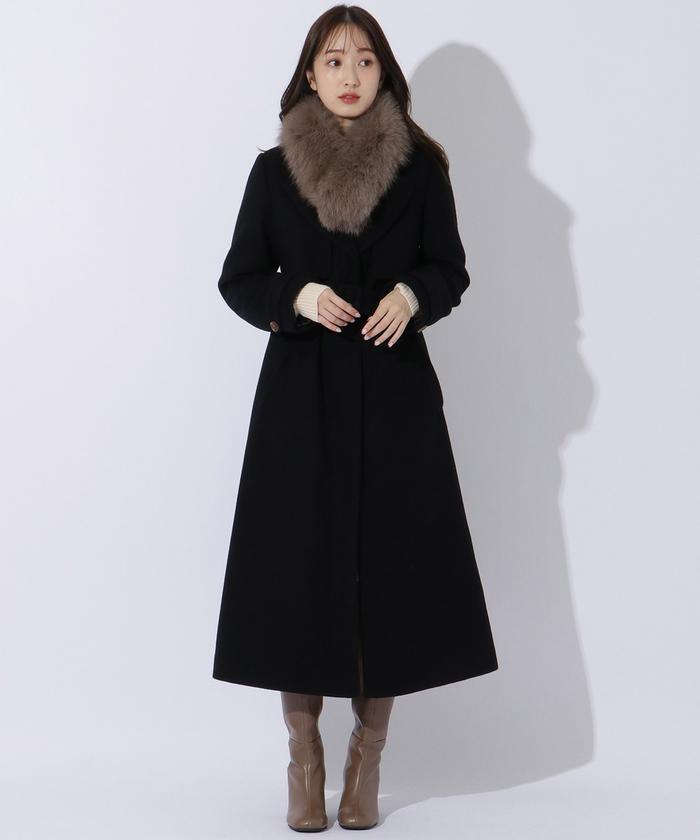 ファー付きトレンチコート(504948344) | ウィルセレクション ファー付きトレンチコート(504948344) | ウィルセレクション