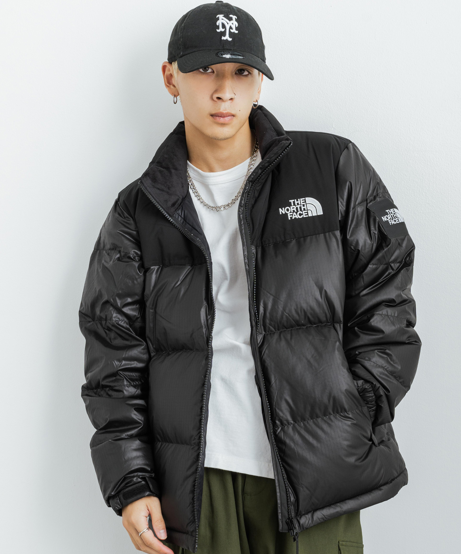 ノースフェイス The NorthFace ホワイトレーベル ダウン 黒 L