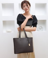 MERCURYDUO（BAG）/マーキュリーデュオ MERCURYDUO チャーム付きシンプルトートバッグ/504575459