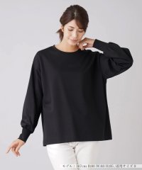 Leilian/ボリュームスリーブロングTシャツ【my perfect wardrobe】/504912121