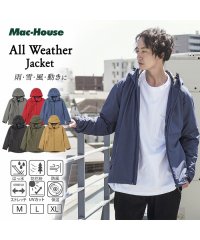 MAC HOUSE(men)/NAVY ネイビー オールウェザー中綿パーカー 3442731C/504940541