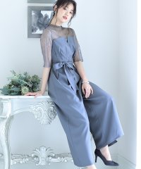 PourVous/プールヴー PourVous テーパードパンツフォーマルお呼ばれロング丈&結婚式ビスチェオールインワンパーティードレス ワンピース 20代 30代 40代/504949851