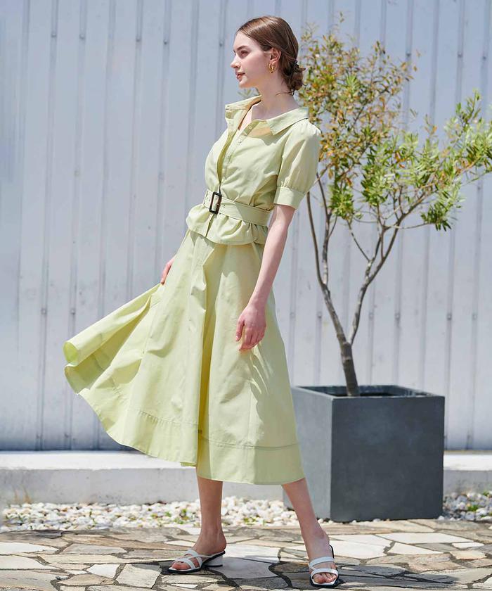 セール 50%OFF】千鳥ショートジャケット×ワンピースセットアップ