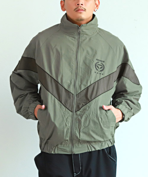 ラグスタイル LUXSTYLE ナイロントレーニングジャケット