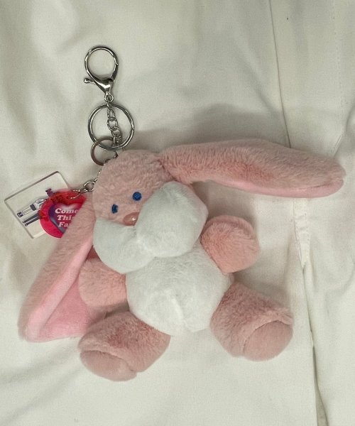 クーポン うさぎぬいぐるみキーホルダー ウィゴー Wego D Fashion