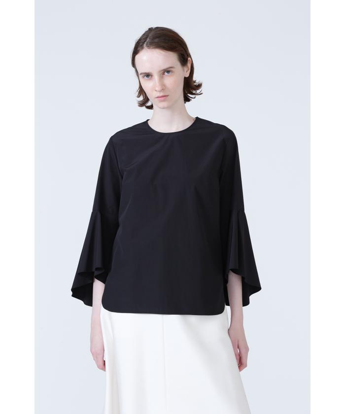 セール 50%OFF】◇ハイカウントタイプライター袖フレアーシャツ