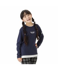 MAC HOUSE(kid's)/ORGABITS オーガビッツ フェイクレイヤードロングスリーブTシャツ PMHOB22F06K/504955390