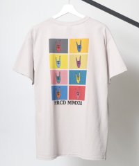 salong hameu/【Salong hameu】ハンドサイングラフィック バックプリントTシャツ レディース メンズ 半袖 Tシャツ カジュアル/504957608