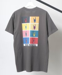 salong hameu/サロンハミュー Salong hameu 【Salong hameu】ハンドサイングラフィック バックプリントTシャツ レディース メンズ 半袖 Tシャツ カジ/504957608