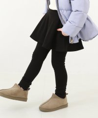 devirock/RICH WARM 裏シャギー スカッツ 子供服 キッズ ベビー 女の子 ボトムス スカート スカッツ 10分丈スカッツ 裏起毛 ポケット付き/504958156