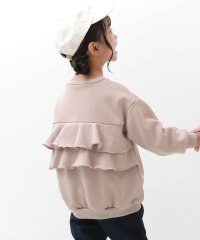 devirock/裏起毛 バックフリル トレーナー 子供服 キッズ 女の子 トップス パーカー トレーナー /504958163