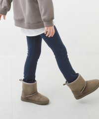 devirock/RICH WARM 裏シャギー ストレッチパンツ 子供服 キッズ ベビー 男の子 女の子 ボトムス ロングパンツ スウェットパンツ 裏起毛/504958169