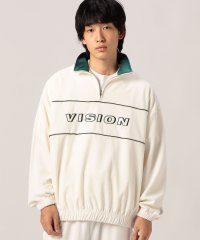 ns.b/【VISION STREET WEAR/ヴィジョンストリートウェア】/ベロア刺繍ハーフZIPプルオーバー/504960556