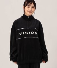 ns.b/【VISION STREET WEAR/ヴィジョンストリートウェア】/ベロア刺繍ハーフZIPプルオーバー/504960556