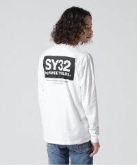 RoyalFlash/SY32 by SWEETYEARS /エスワイサーティトゥバイ スィートイヤーズ /BACKPRINT POCKET L/S TEE/504914694