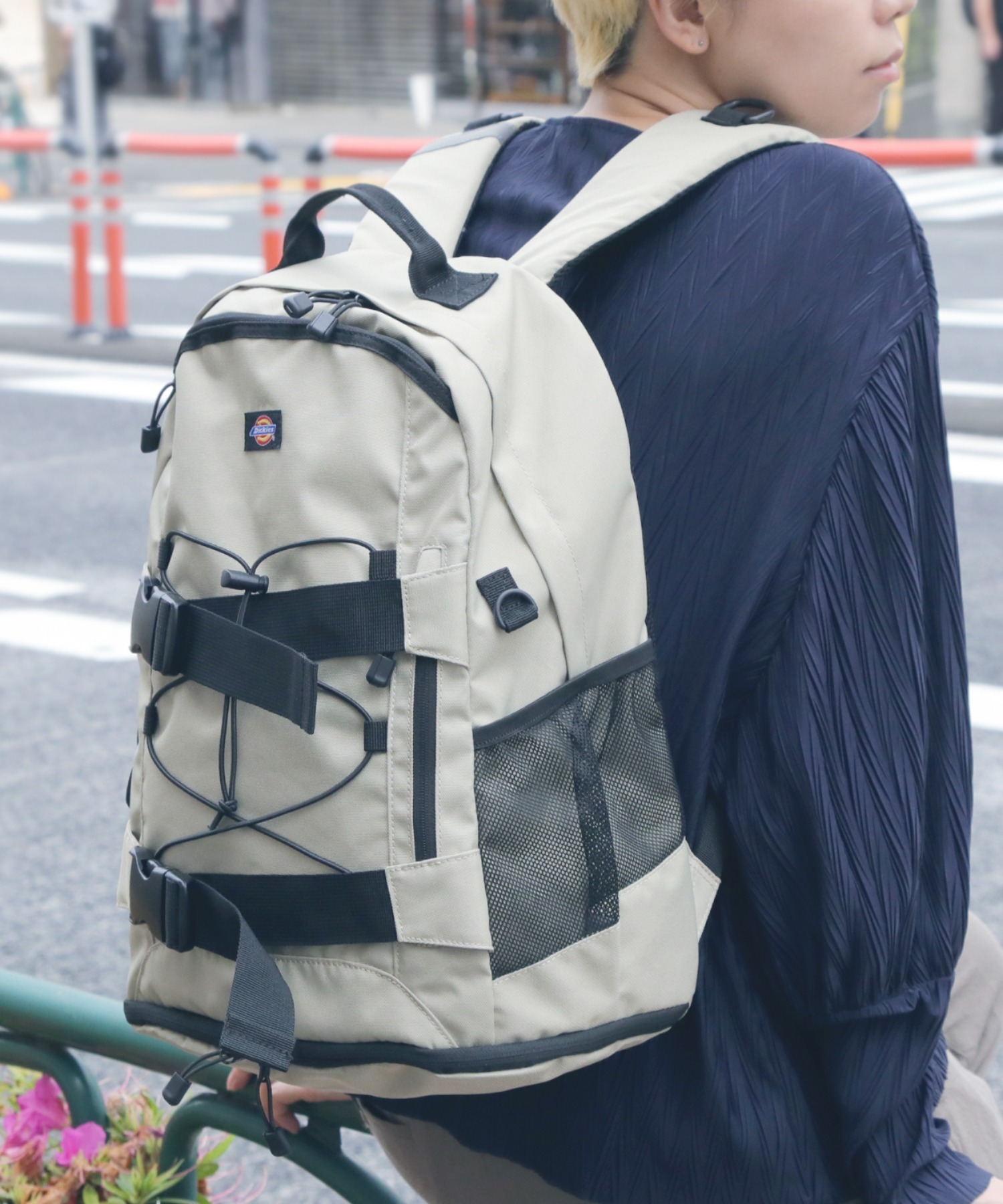 DICKIES/ディッキーズ】DK OUTLINE LOGO HOLD BACKPACK ロゴ