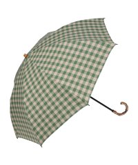 WAKAO/ワカオ WAKAO ワカオ WAKAO 日傘 雨傘 折りたたみ レディース 晴雨兼用 軽量 UVカット 撥水加工 天然素材 日本製 GINGHAMCHECK F/504947420