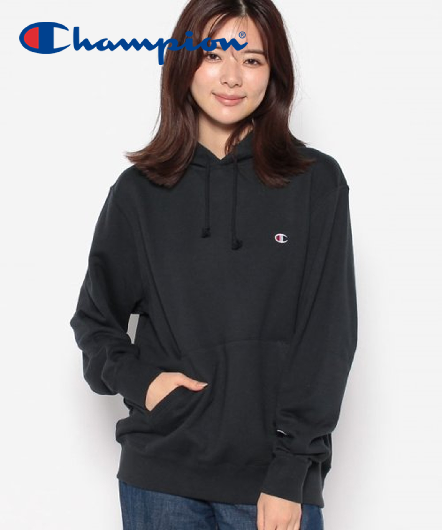 チャンピオン Champion Champion C3ーW101 HOODED SWEATSHIRT （ライトグレー） C3-W101 HOODED SWEATSHIRT | FEATURE | JUGLANS