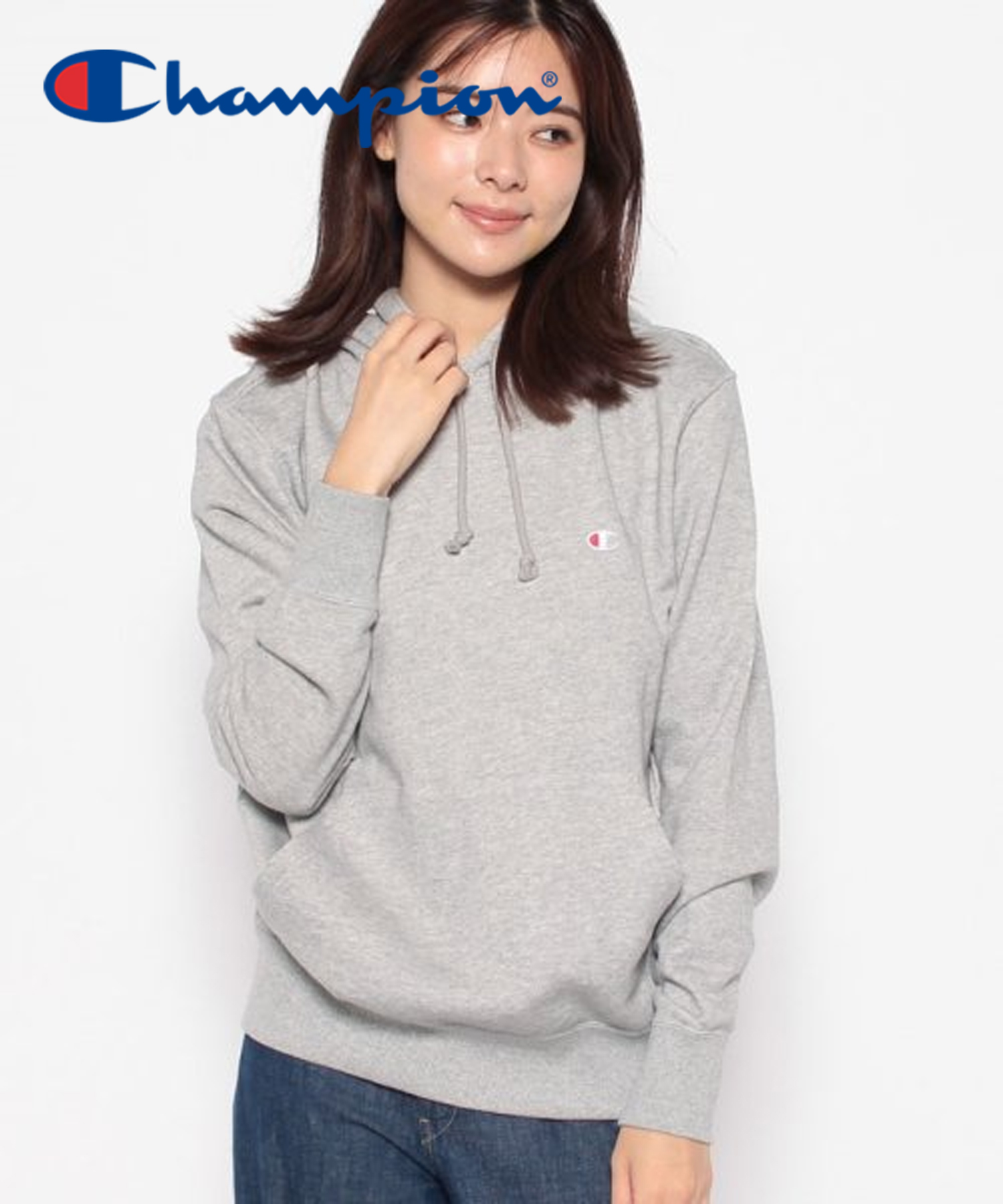 チャンピオン Champion Champion C3ーW101 HOODED SWEATSHIRT （ホワイト） Champion チャンピオン パーカー メンズ プルオーバーフーデッド