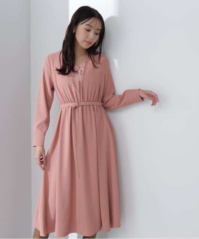 yokchan petite パール　ワンピース yokchan petite パール ワンピース ワンピース - ワンピース