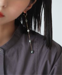 Lilas/タヒチパールロングピアス K10（片耳）/504963316