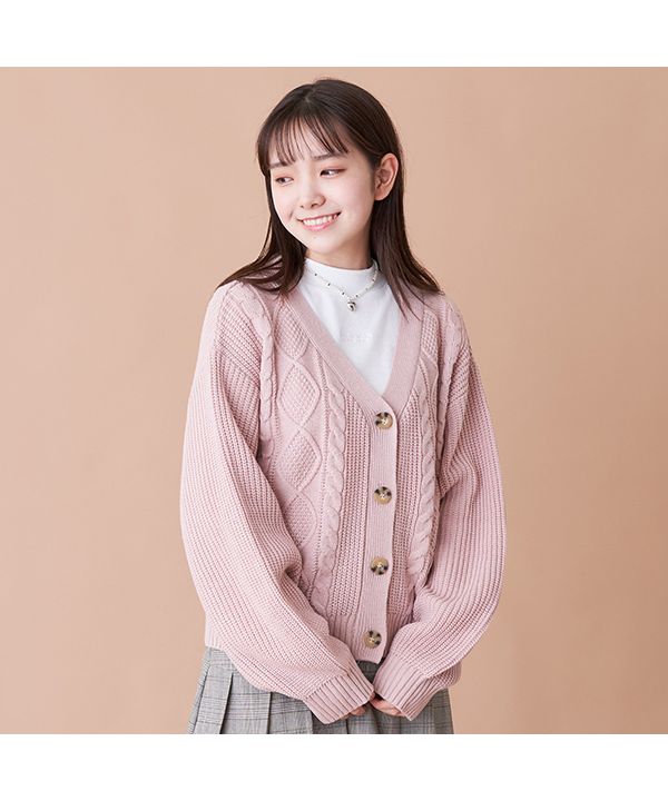 セール 50%OFF】ケーブルニットカーディガン(504958778 セール 50%OFF】ケーブルニットカーディガン(504958778