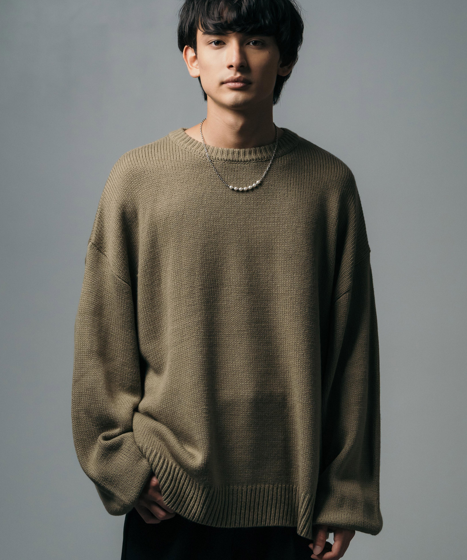 クーポン】ロッキーモンロー Rocky Monroe ニット セーター 無地
